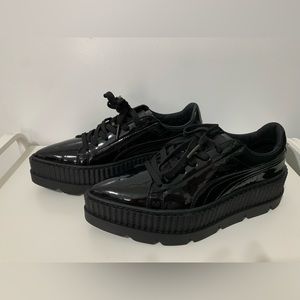 PUMA & Fenty Collab Pointed Platform Sneakers